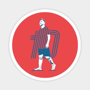 Messi stripes Magnet